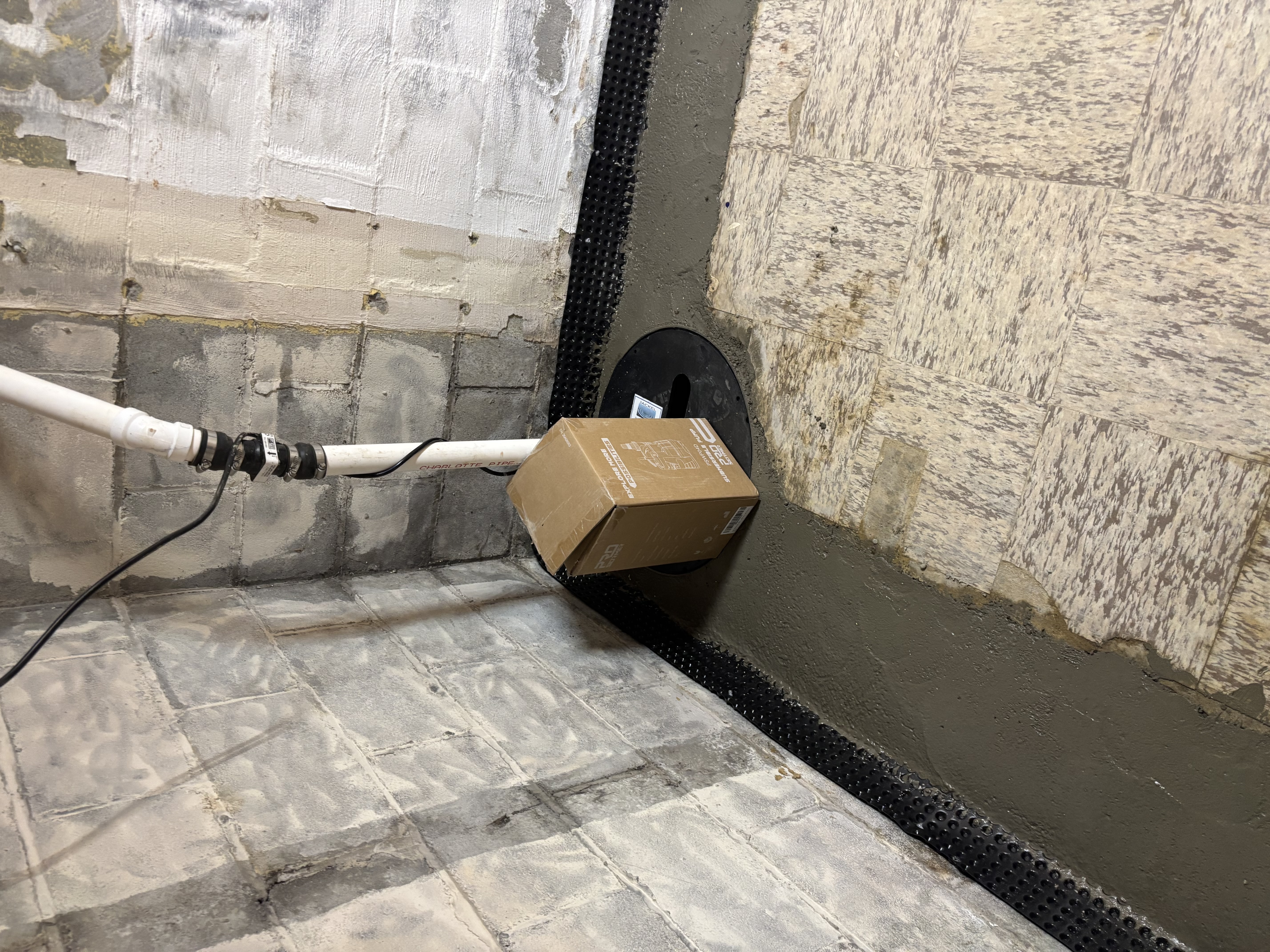 Discharge Line Connected at the Basin — Poland, OH