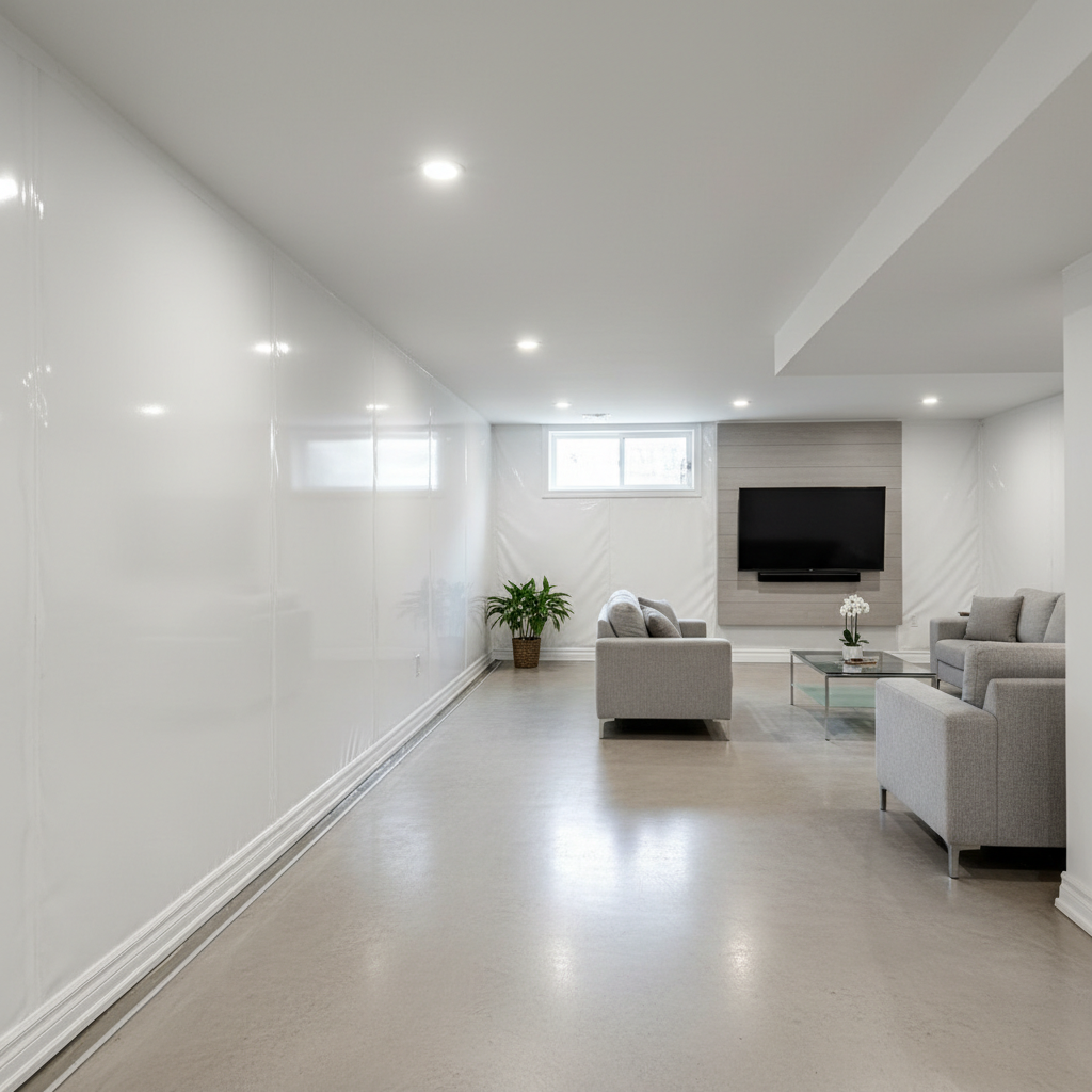 Interior Drainage — Completed System