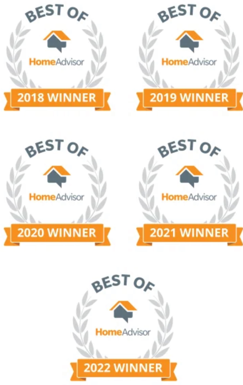 HomeAdvisor Best of 2018-2022