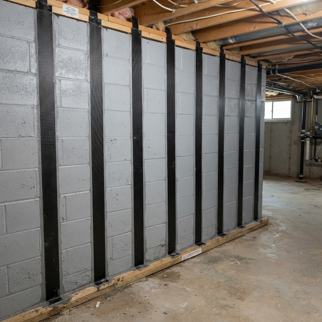 Carbon Fiber Wall Strapping