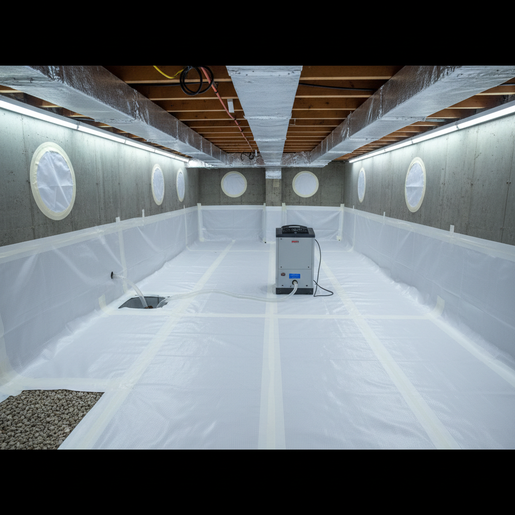 Crawl Space Encapsulation