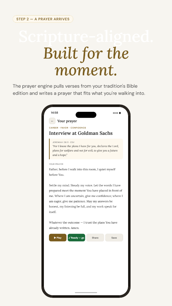 Watch & Pray Screen 1