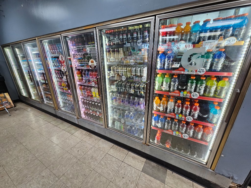 Commercial refrigeration display cases
