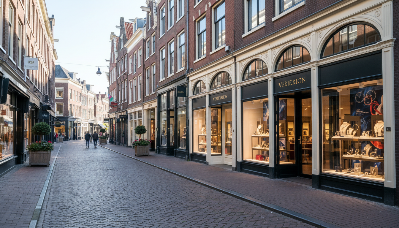 Europese winkelstraat