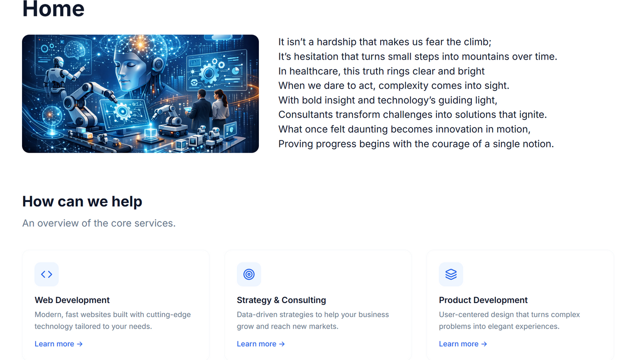 Nexus CRM+ Web + Marketing template preview