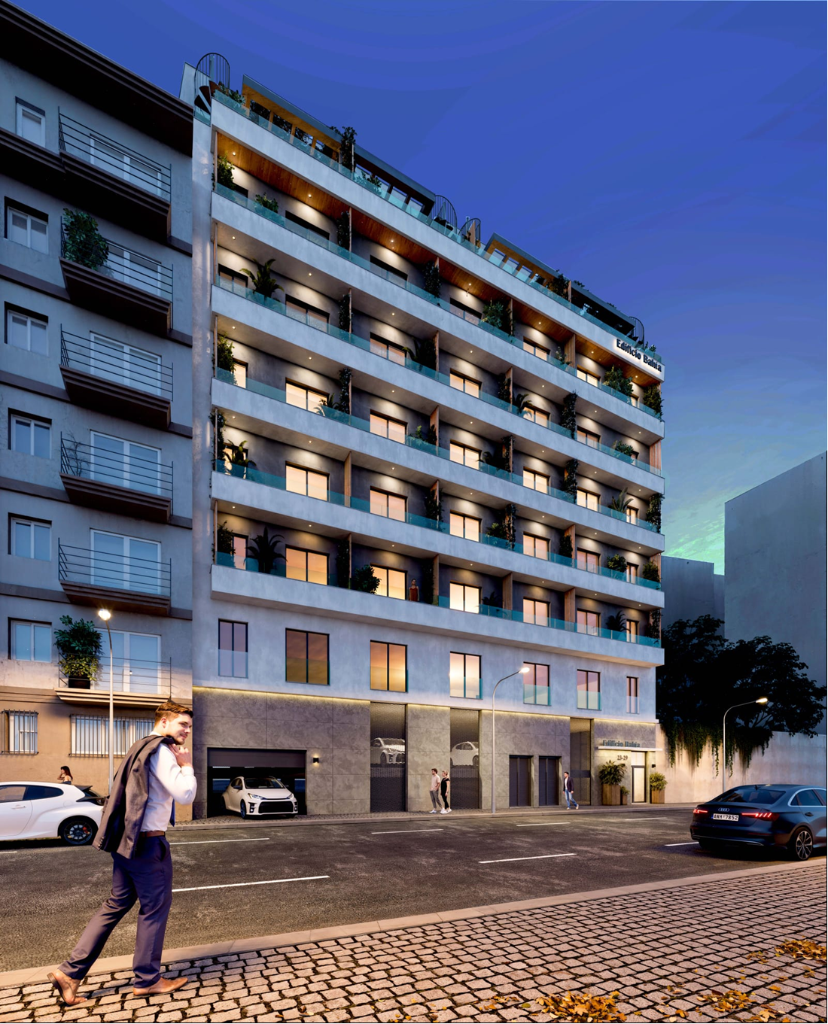 Fachada — Vista nocturna del edificio