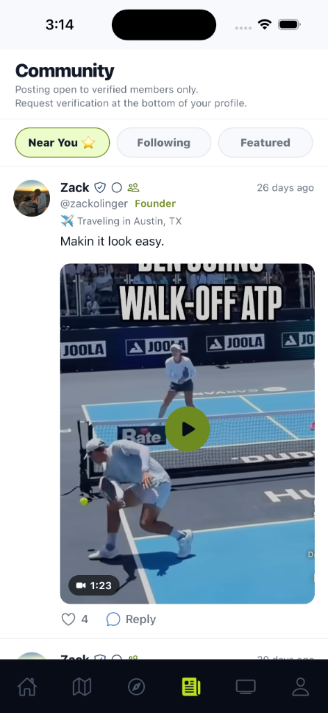 Community feed