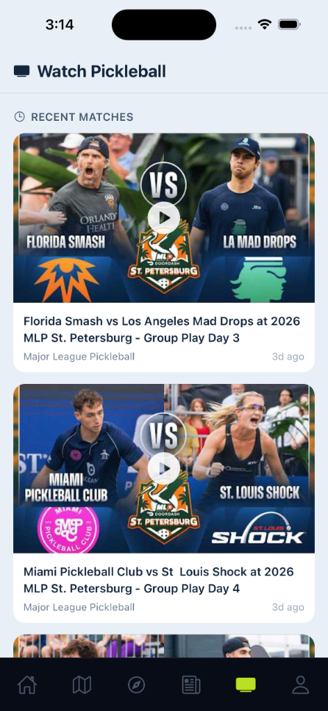 Watch Pickleball