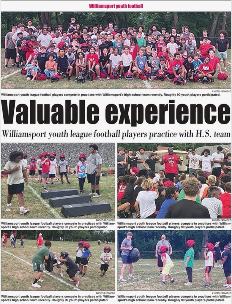 Valuable Experience: Williamsport Youth League Players Practice With H.S. Team