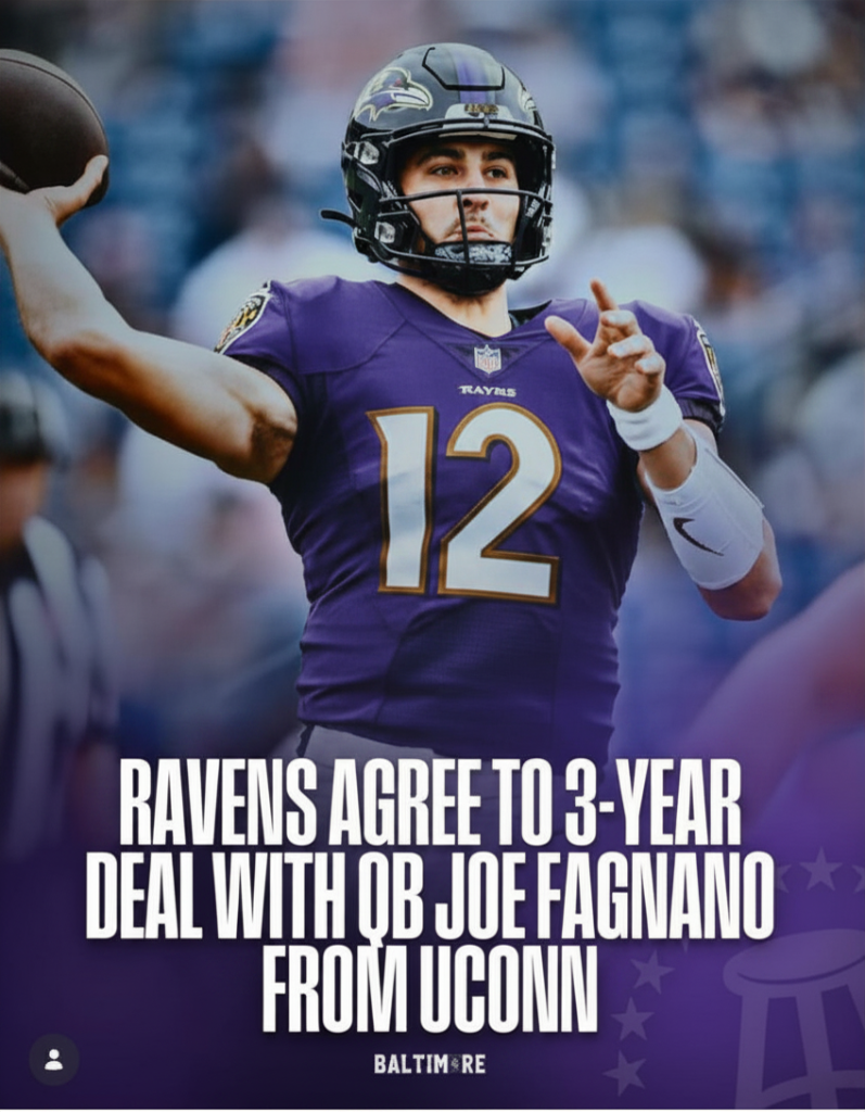 Williamsport's Joe Fagnano Signs With Baltimore Ravens