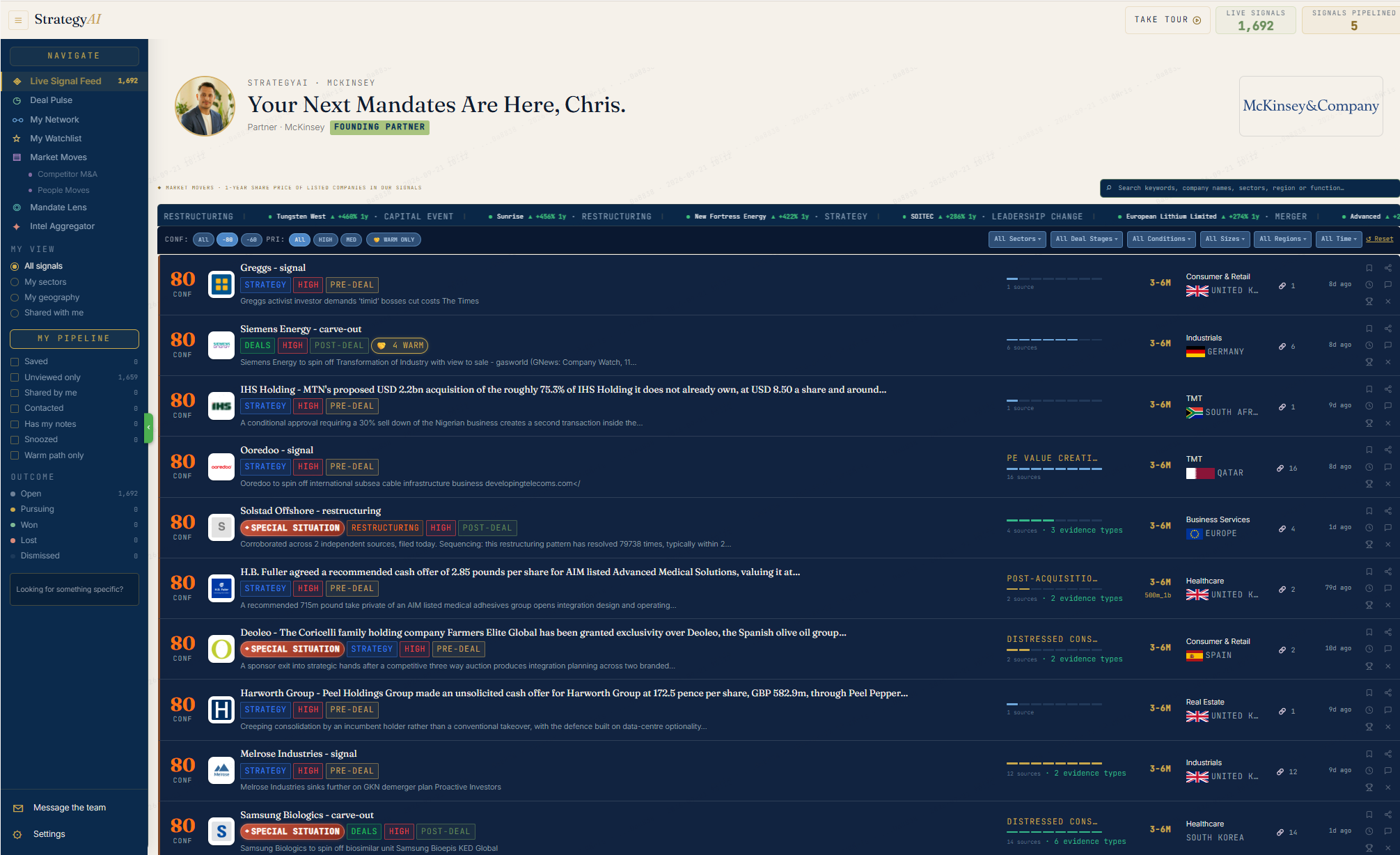 Live Dashboard Desktop
