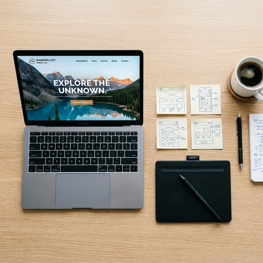 Web design showcase