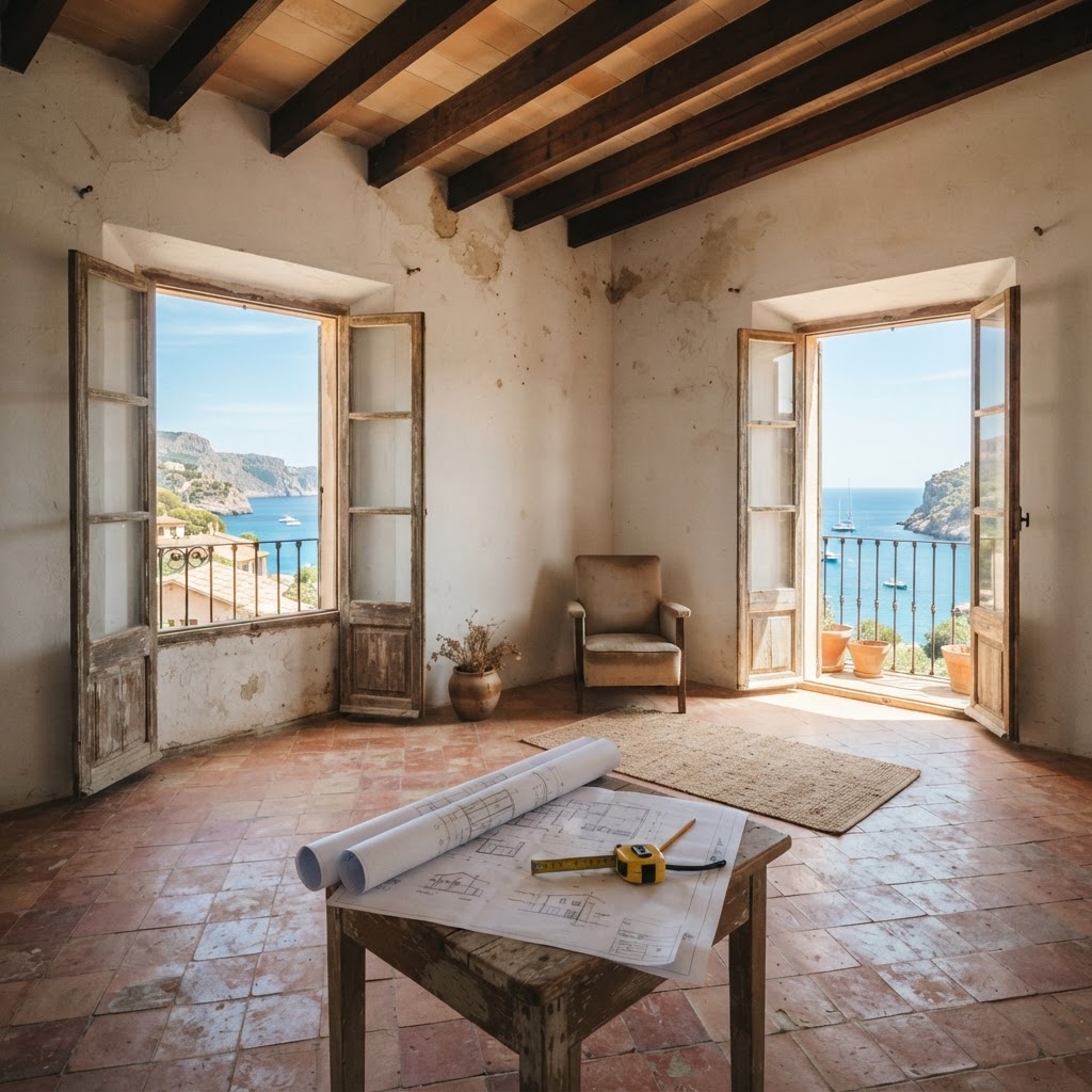 Comprar una vivienda para reformar en Mallorca: guía de costes, permisos y decisiones clave