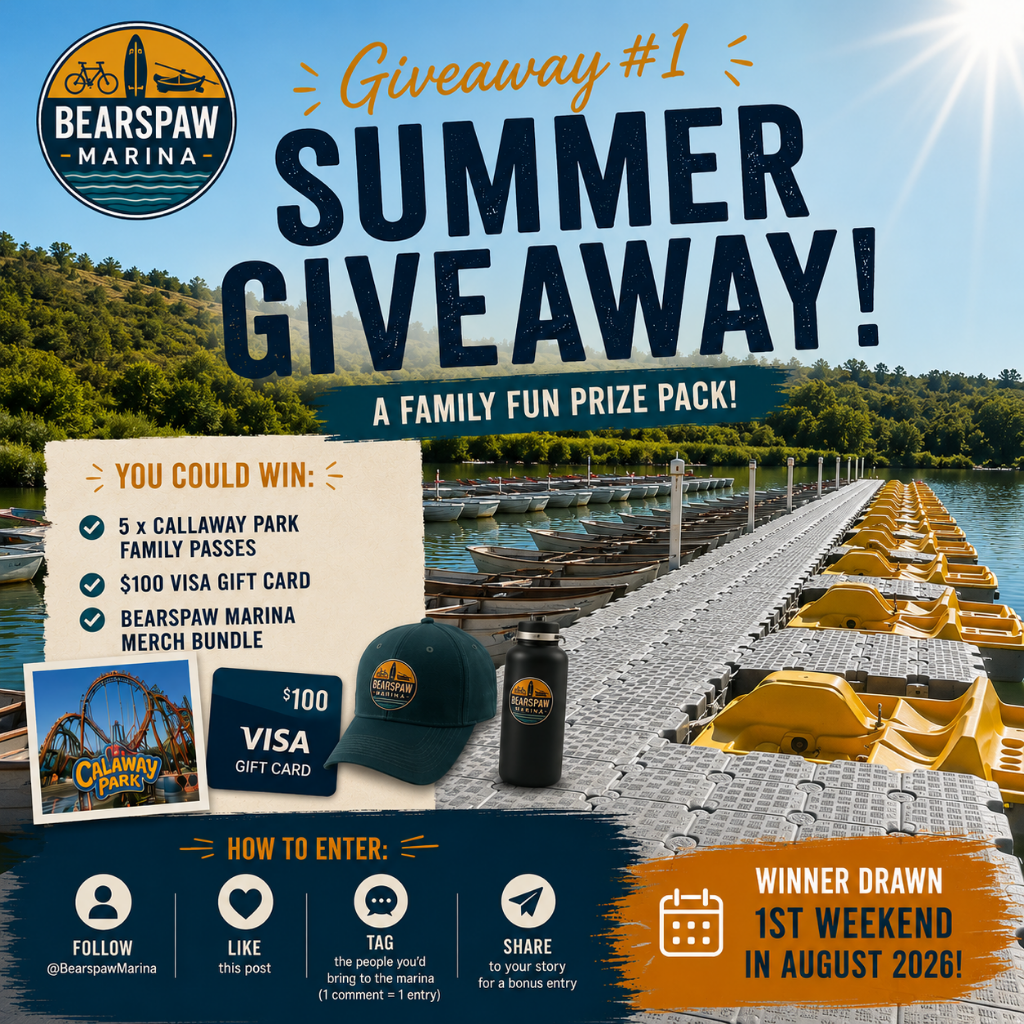 Bearspaw Marina Giveaway #1: Summer Giveaway!