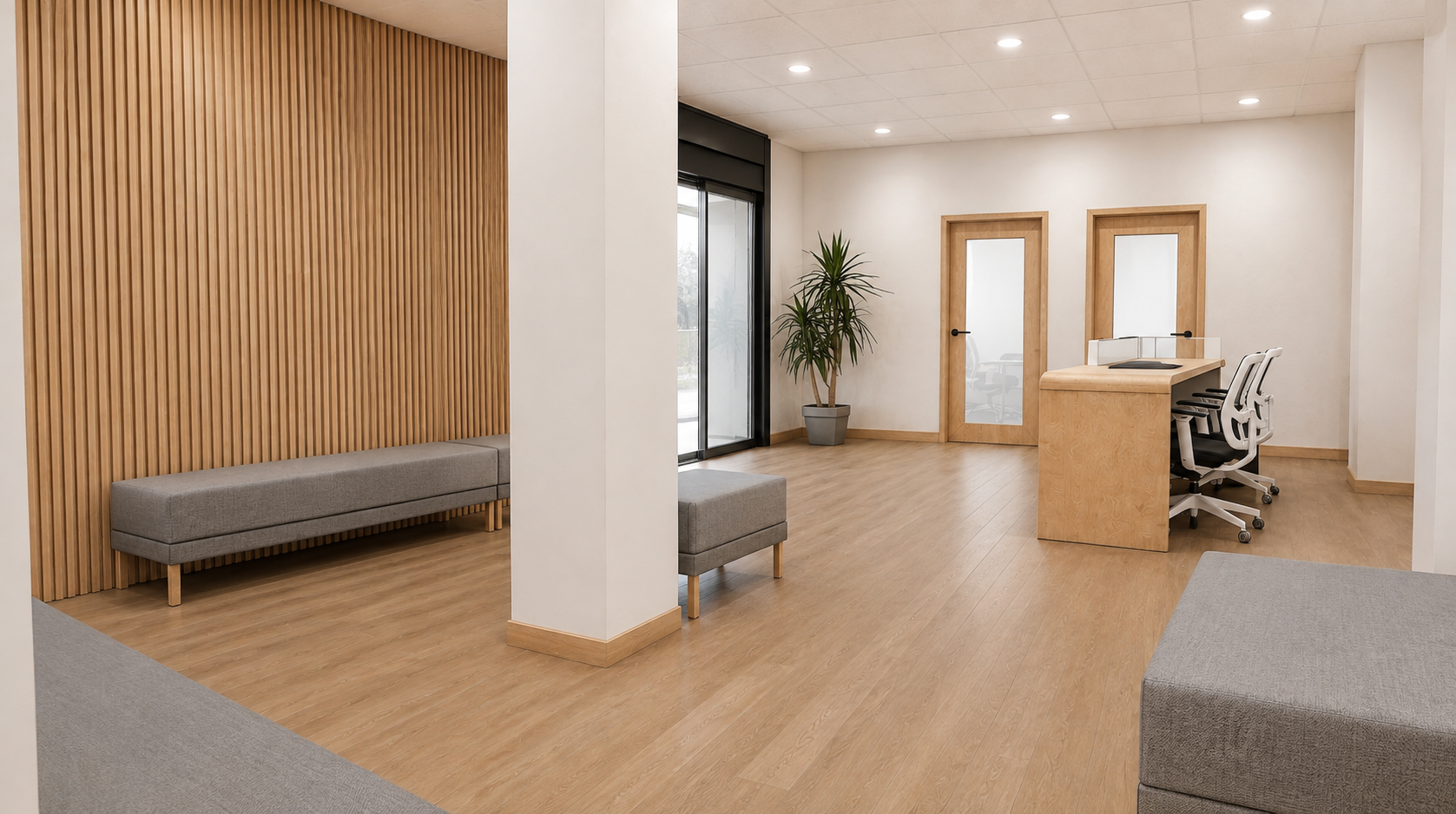 Gold Coast Allied Health reception and waiting area