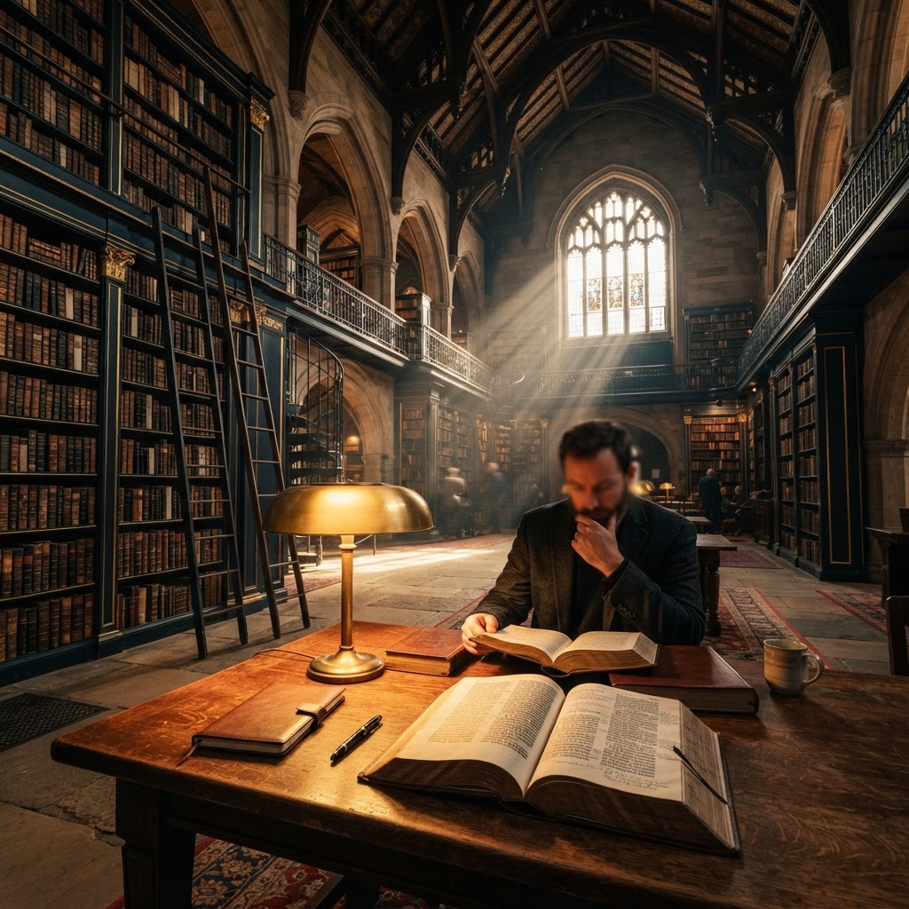 GVBC library and study scene