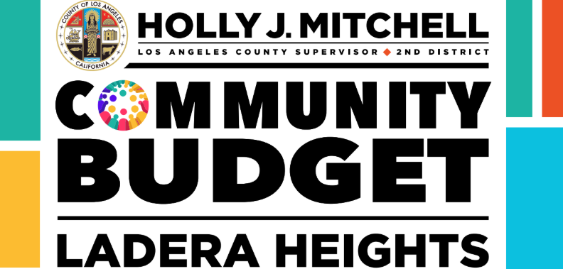 Holly J. Mitchell - Community Budget Ladera Heights