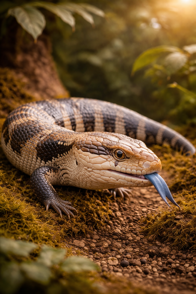 Blue-Tongue Skink