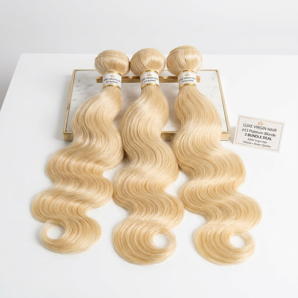 613 Virgin Hair 3-Bundle Deal