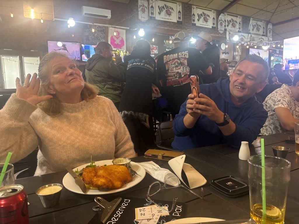 Karaoke fun at Marri Park Tavern