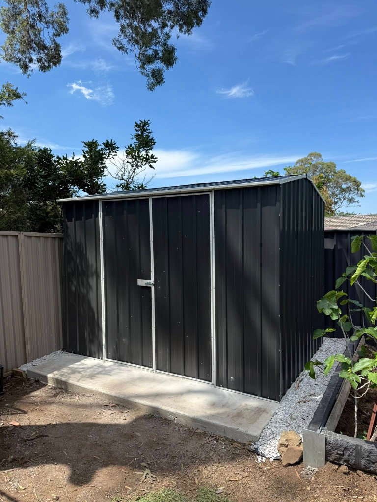 Shed & Concrete Slab