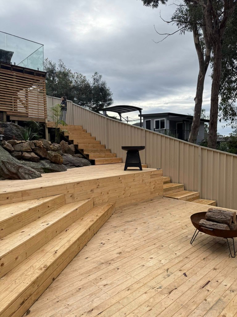 Retaining Wall Steps