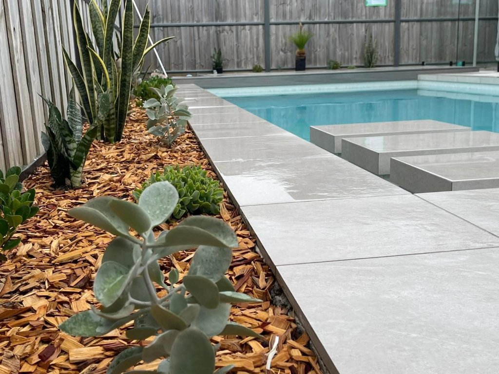 Pool Paving & Pebbles