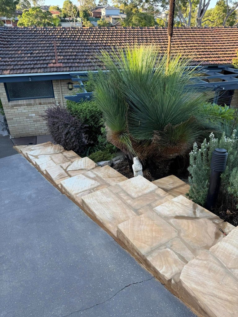 Front Yard Steps