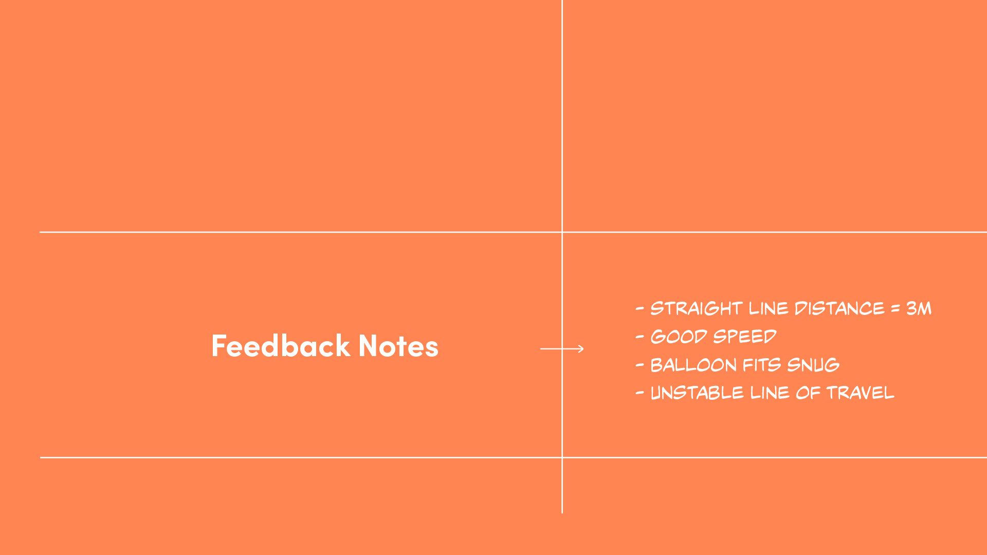 Feedback Notes