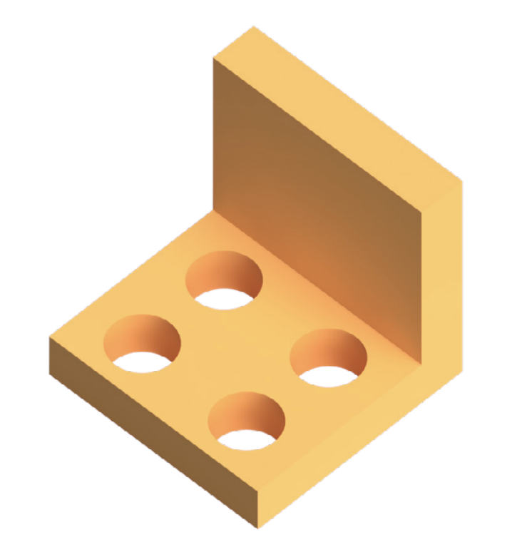 Vertical holes print very accurately