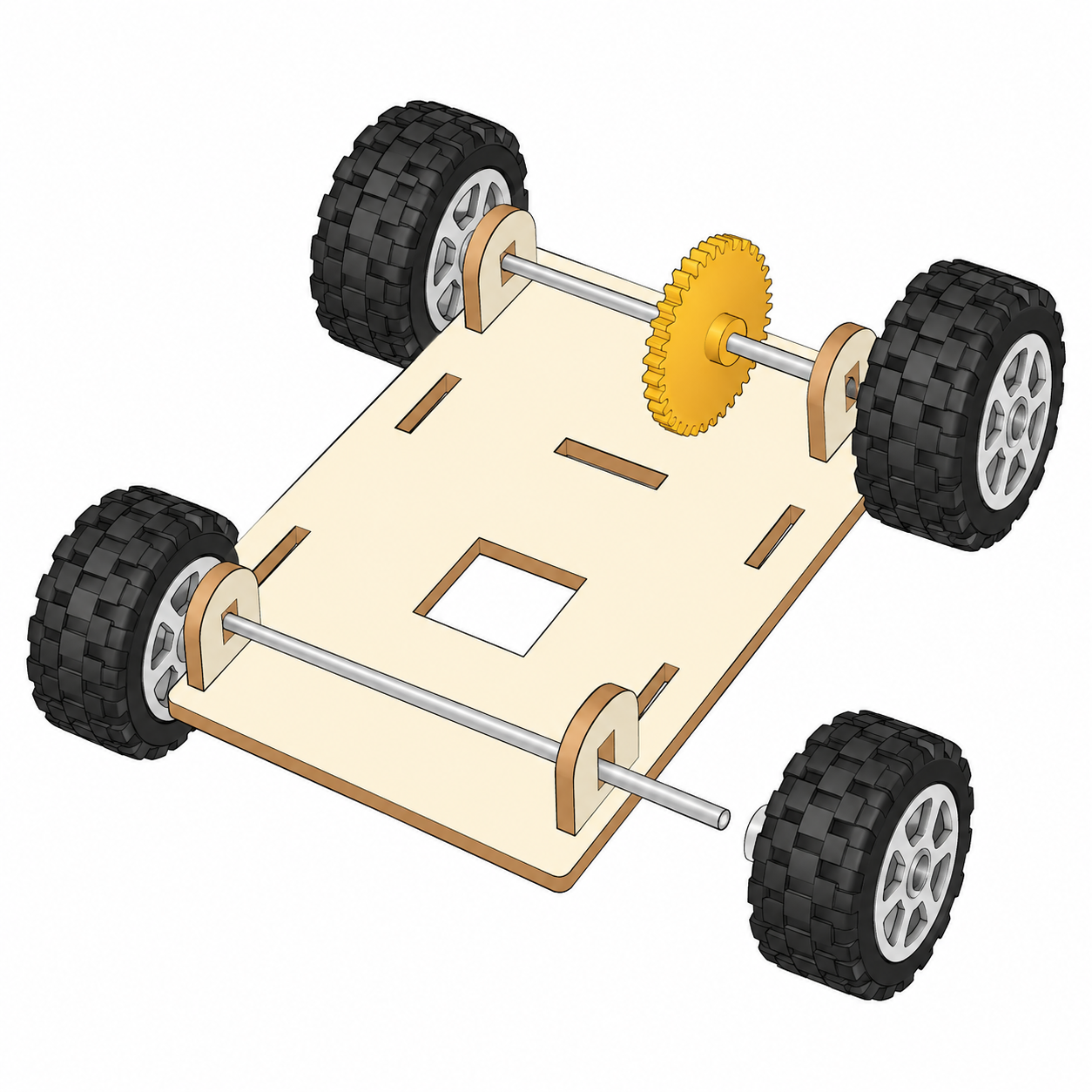 Attach the wheels