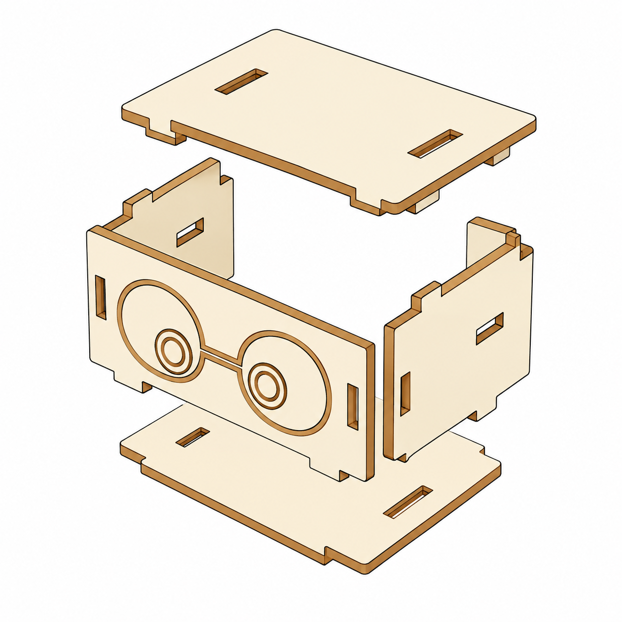 Assemble the rover head