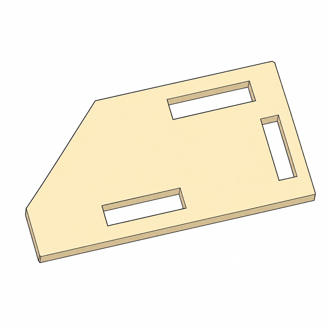 Angled Solar Support A