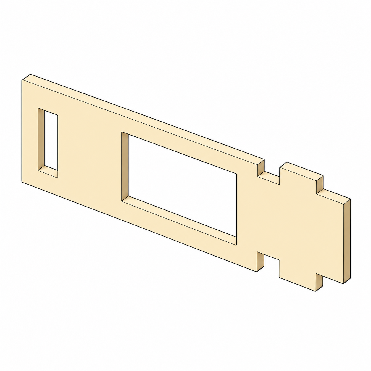 Windowed Mast Frame