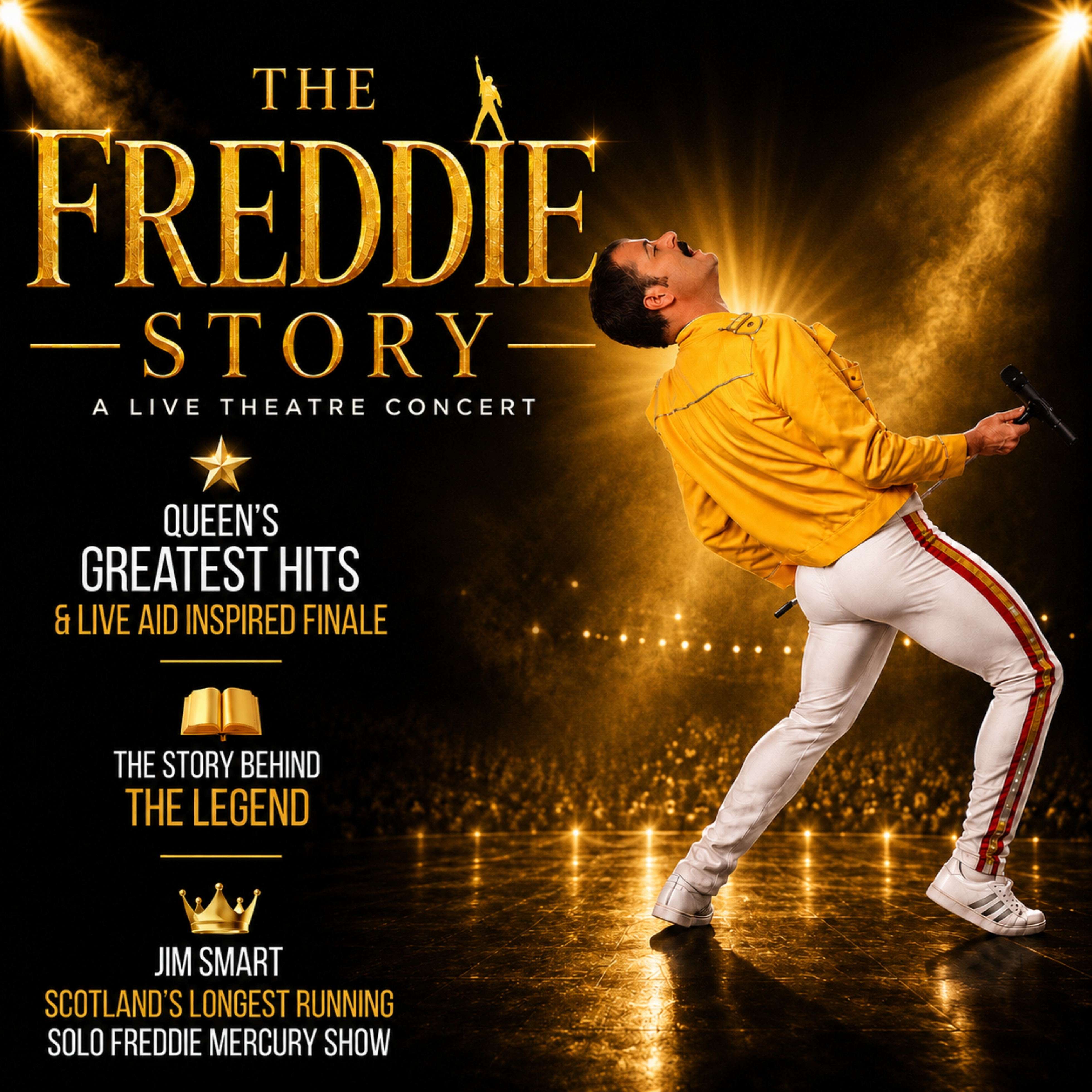 Jim Smart presents The Freddie Story — Best Acts' flagship theatrical production