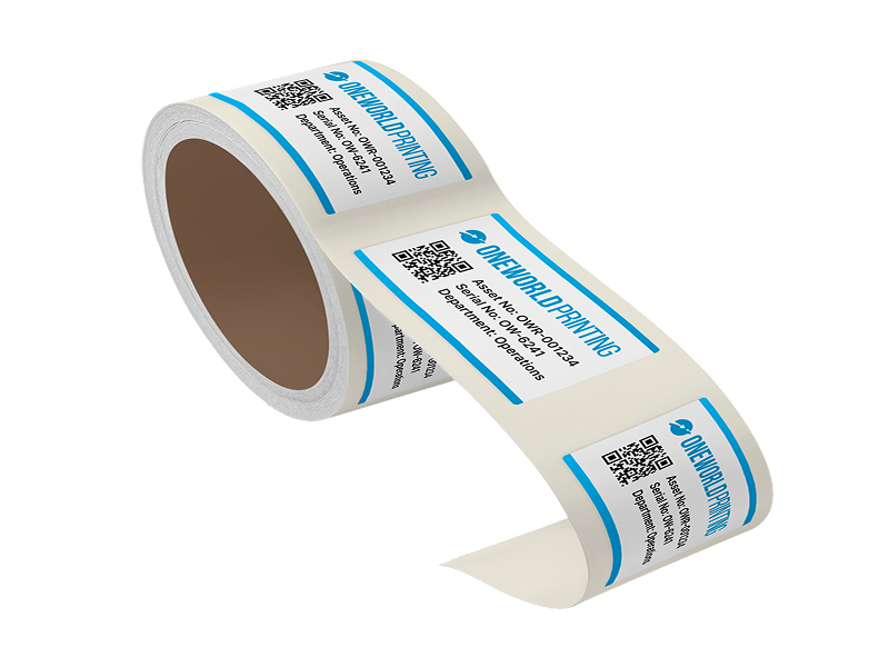 Pre-Printed Asset Labels