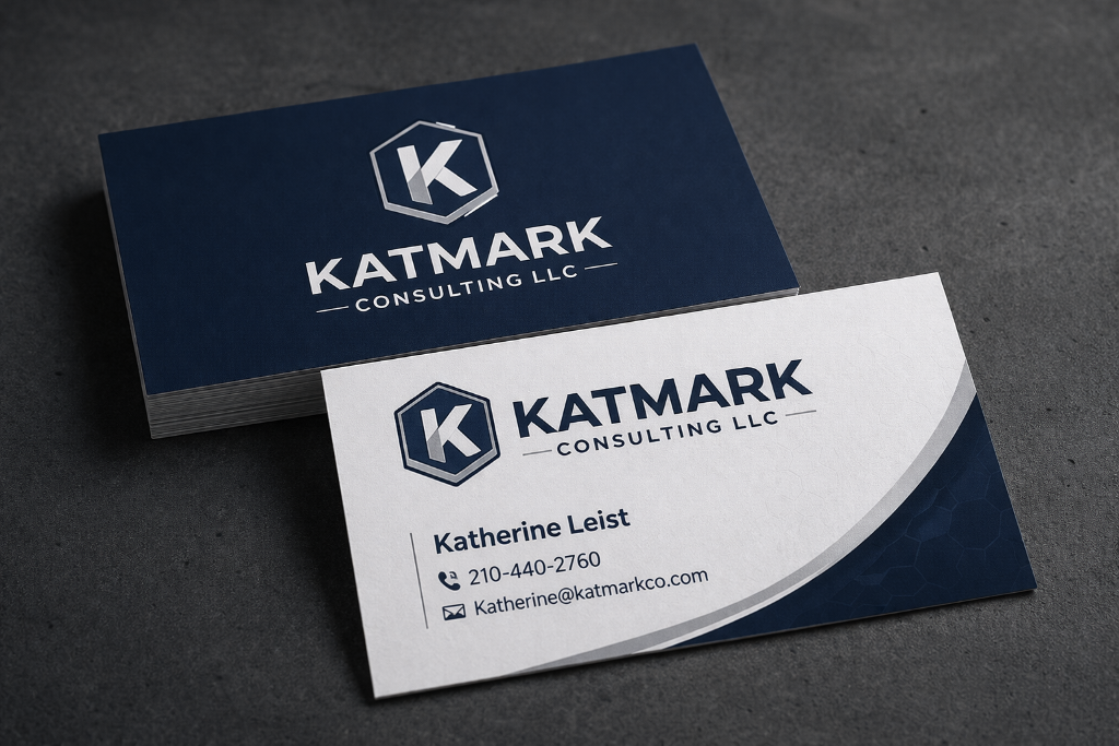 Katmark Consulting business cards