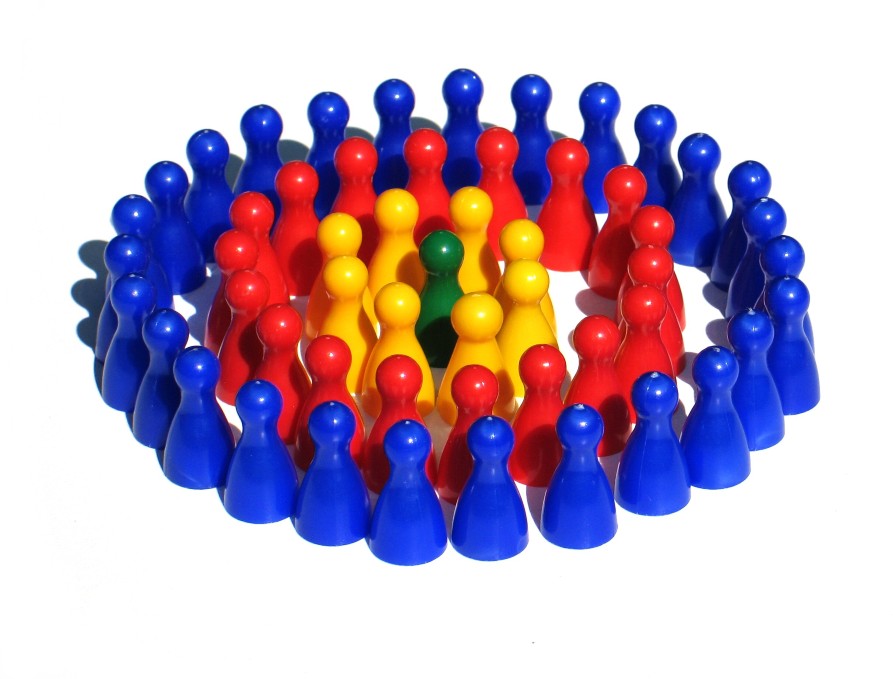 Figura representando la familia estructurada unida