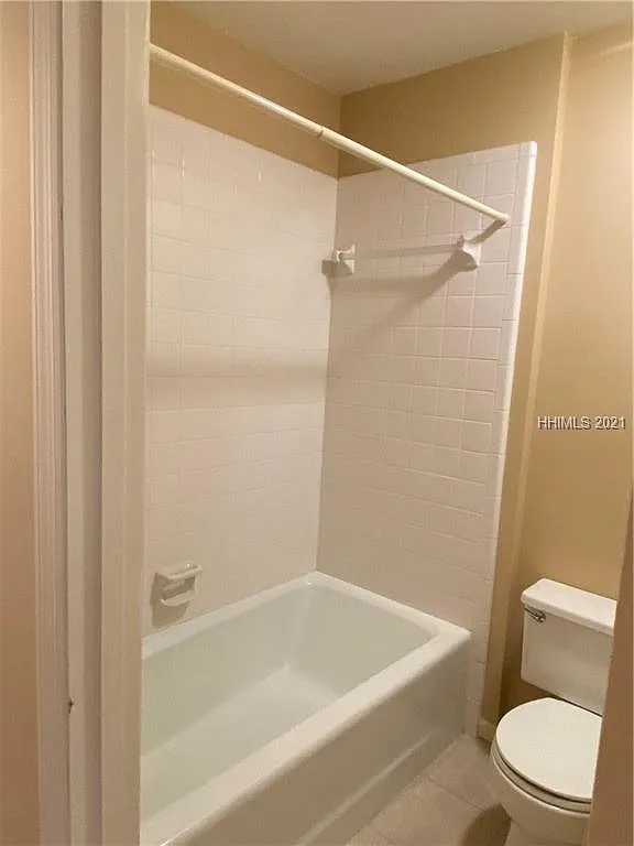 Dated bathroom with basic tub-shower combo before Blueprint Construction renovation — St. Simons Island, GA