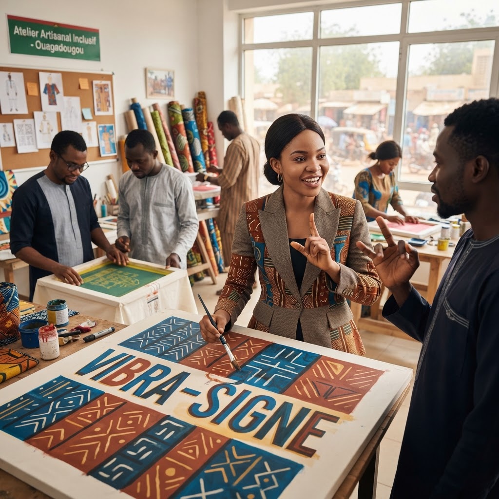 Vibra-Signe: How Burkina Faso’s Inclusive Artistry is Driving Social and Economic Integration