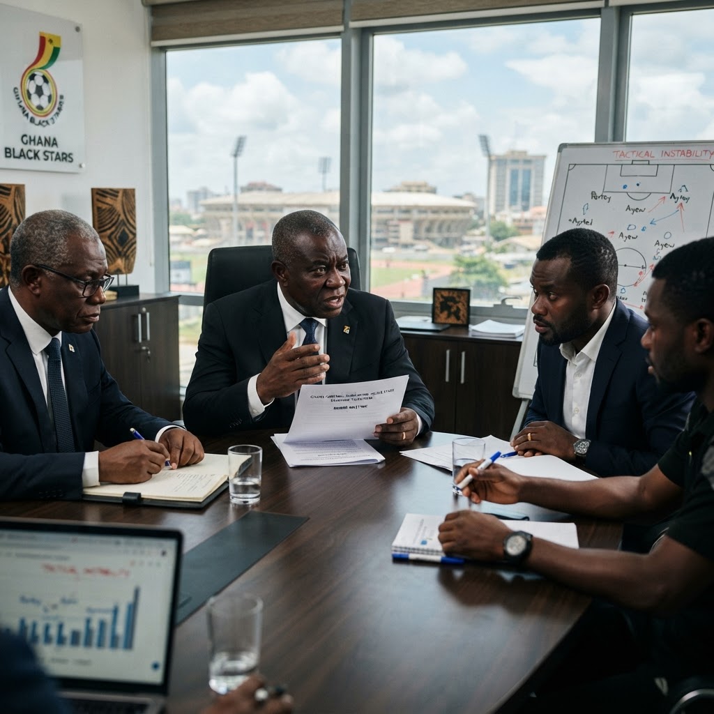 Tactical Instability: Coaching Shake-up at Ghana’s Black Stars Raises Governance Concerns