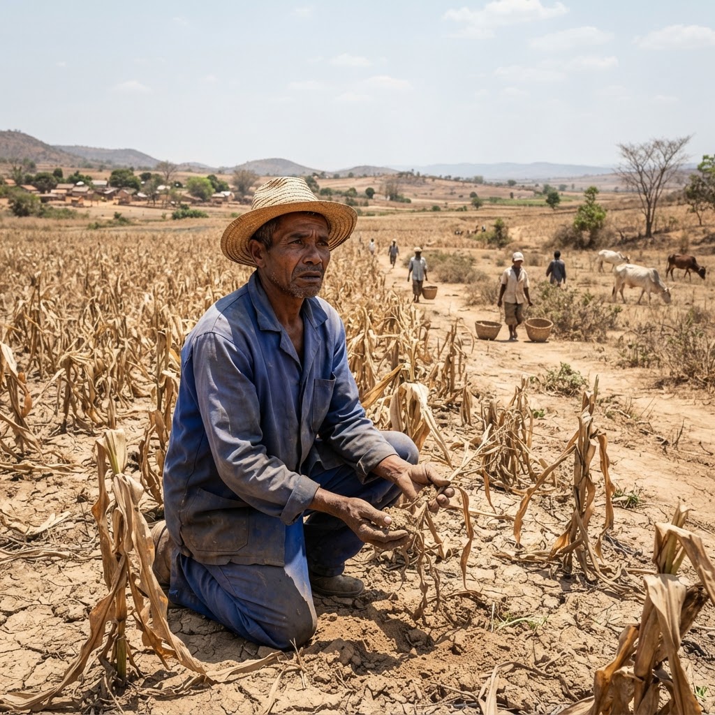Madagascar Faces Economic Strain as Record El Niño Threatens Southern Agricultural Output