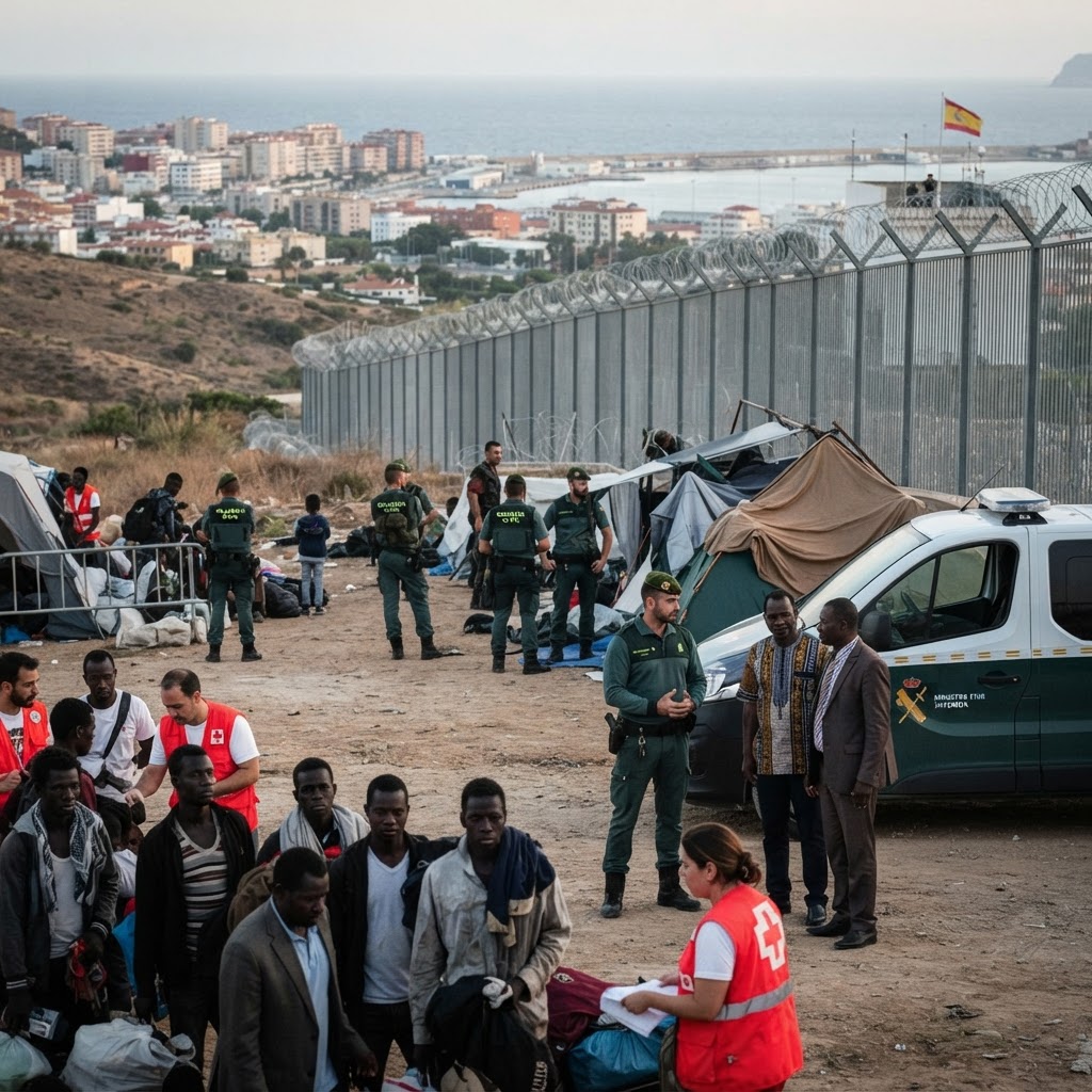Geopolitical Tensions Mount as Spain Clears Ceuta Enclave Migration Hub