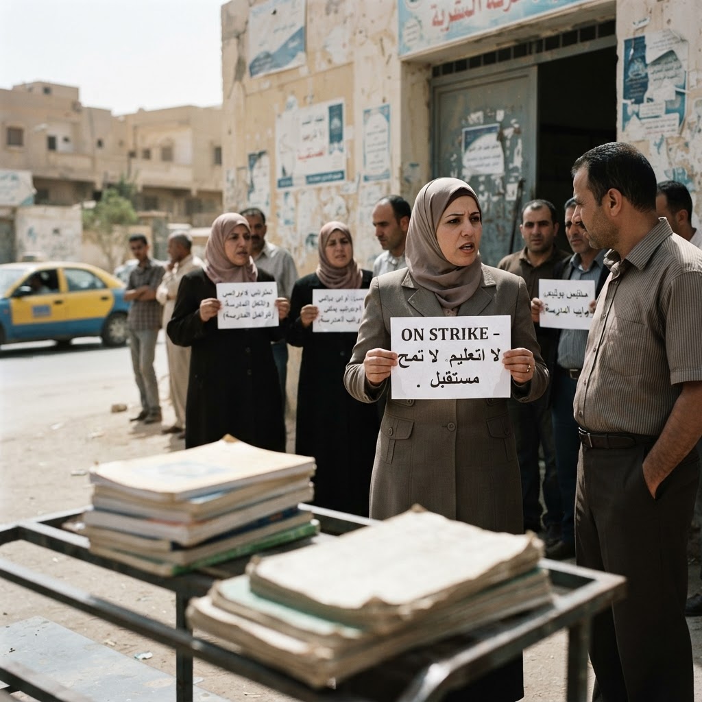 Libya's Educational Stagnation: Economic Implications of a Nationwide Teacher Strike
