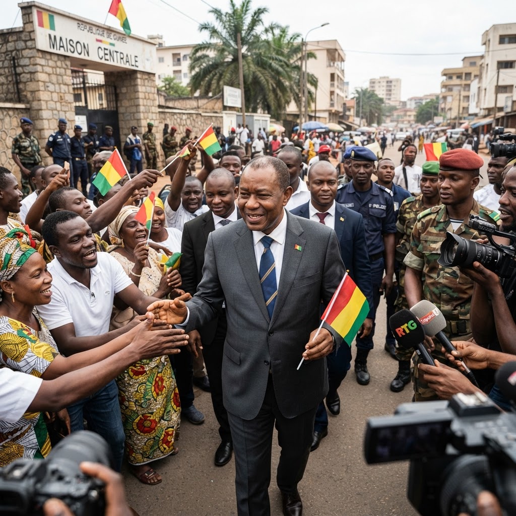 Guinean Opposition Leader Released in Strategic Shift for Conakry's Political Climate