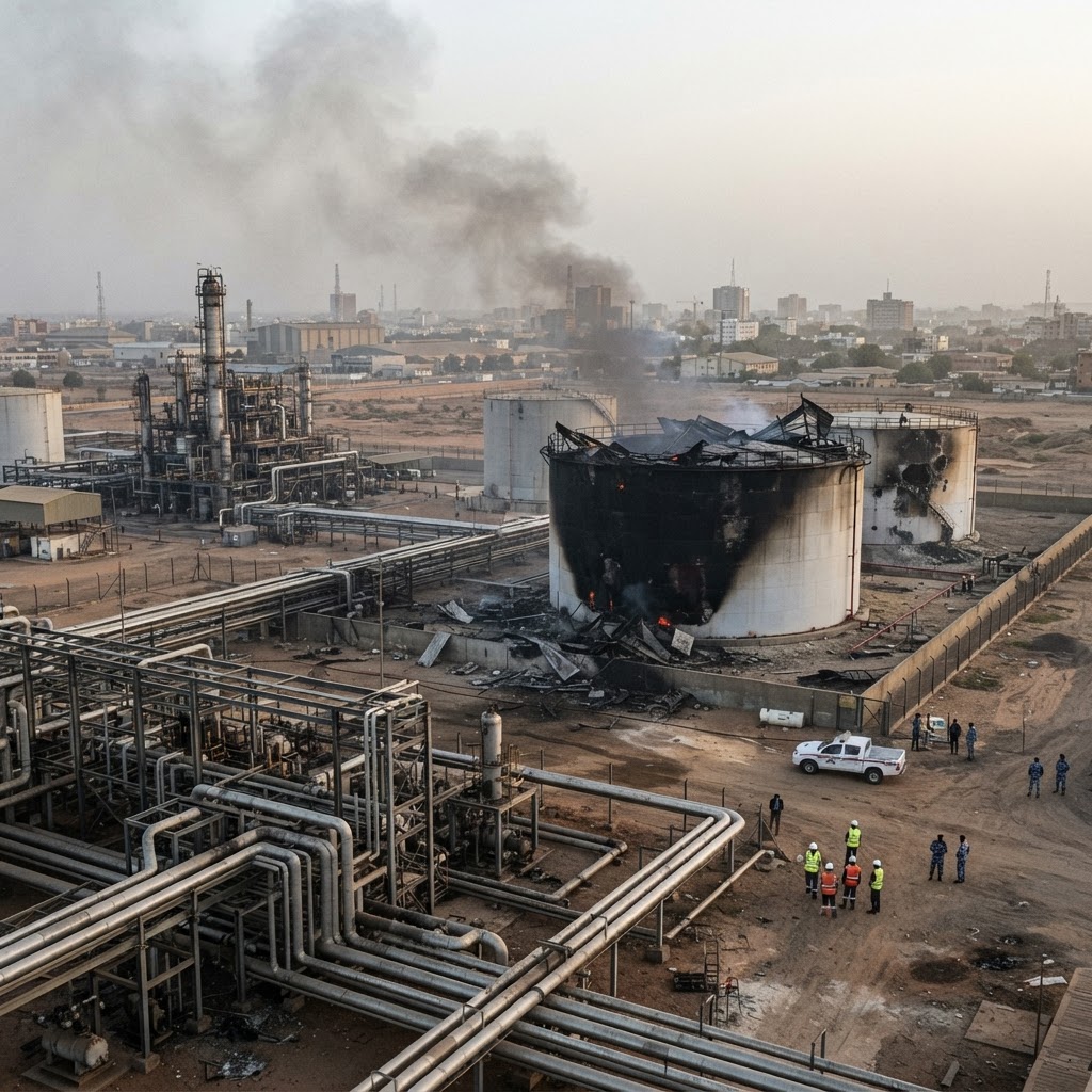 Sudanese Energy Infrastructure Targeted: Strategic Implications of RSF Drone Strikes