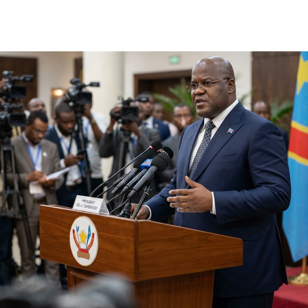 Tensions Escalate in Kinshasa as President Tshisekedi Accuses Predecessor of Collusion with Insurgent Forces