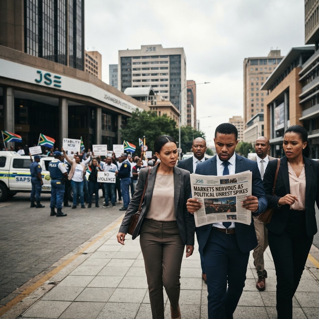 Escalating Political Violence Threatens South Africa’s Economic Stability Ahead of Polls