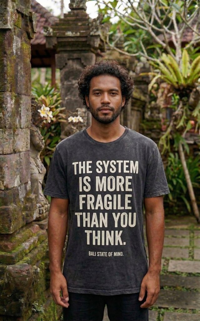 The System Is More Fragile Than You Think - Bali State of Mind drop