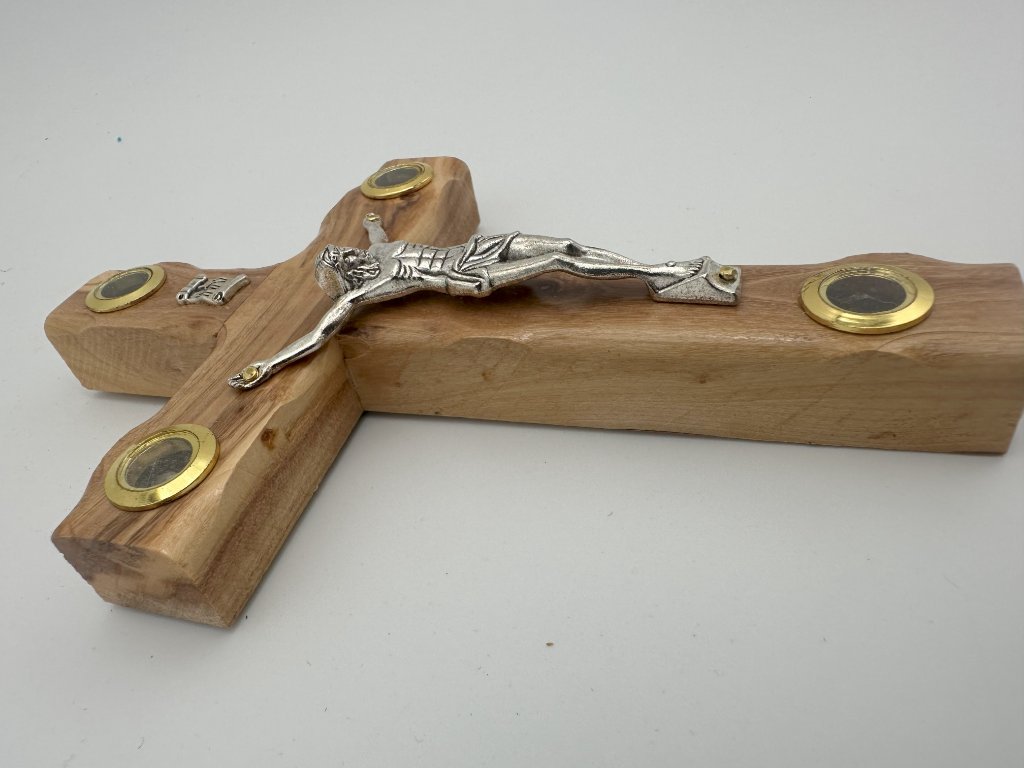 Olive wood Crucifix 3